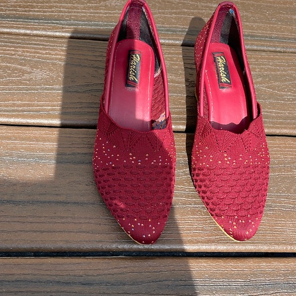 Harish Shoes - Red heels - Harish Mayo size 6